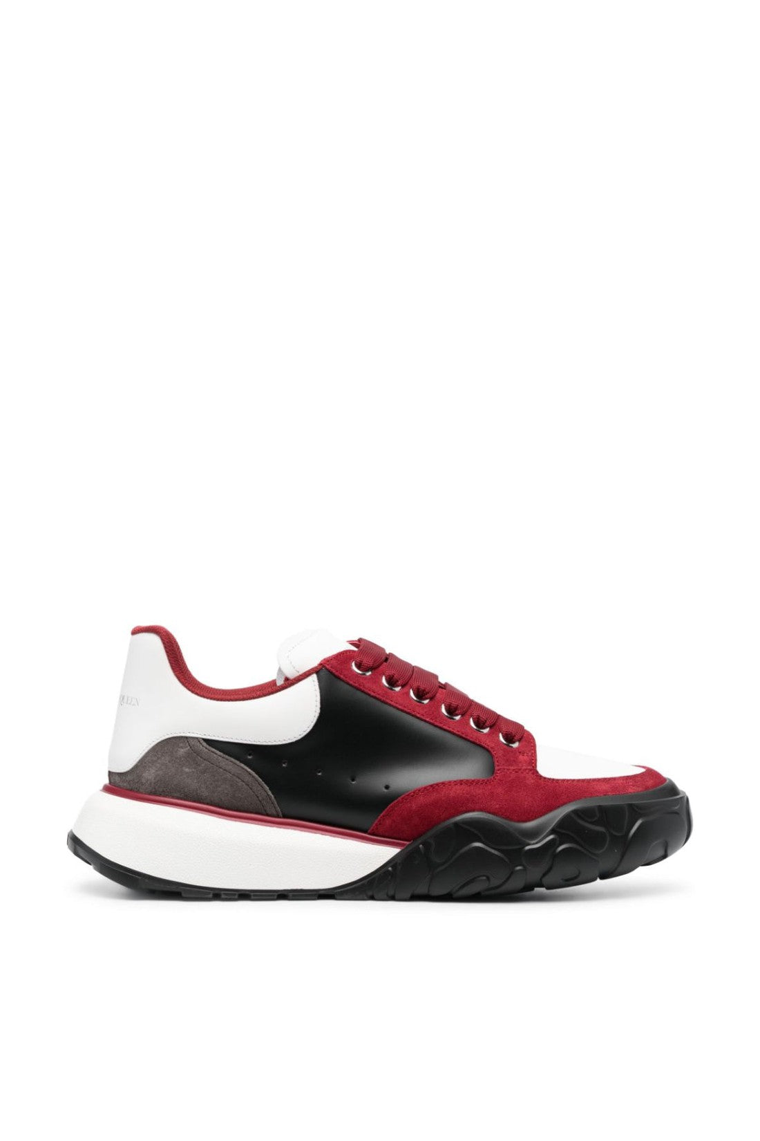 Alexander McQueen-OUTLET-SALE-Court Colour-Block Sneakers-ARCHIVIST