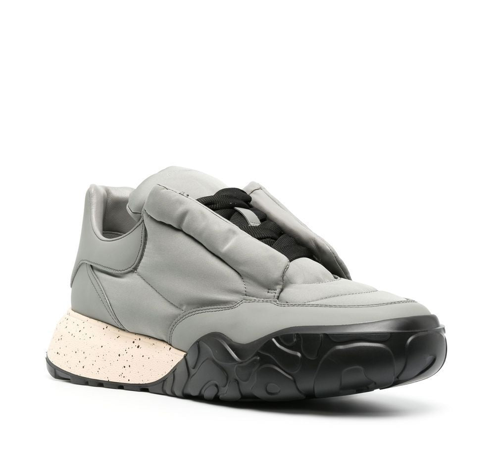 Alexander McQueen-OUTLET-SALE-Court Padded Logo Sneakers-ARCHIVIST