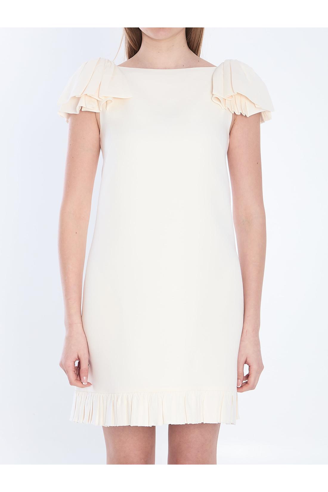 Valentino Garavani-OUTLET-SALE-Crepe Couture dress-ARCHIVIST