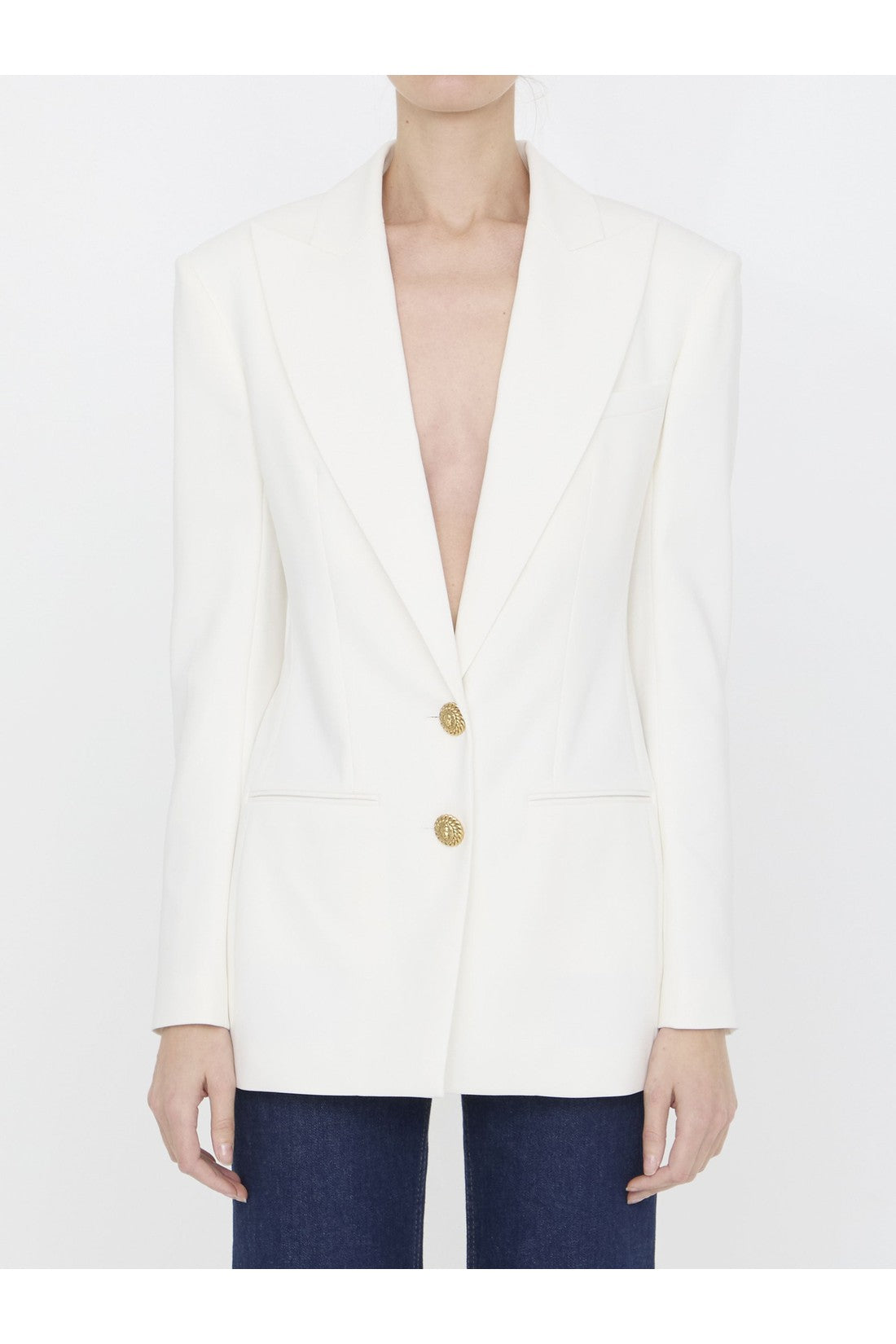 Balmain-OUTLET-SALE-Crêpe jacket-ARCHIVIST