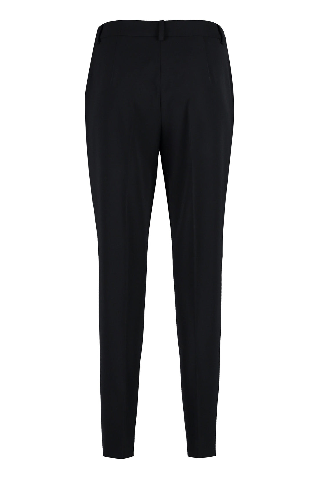 Boutique Moschino-OUTLET-SALE-Crepe pants with straight legs-ARCHIVIST