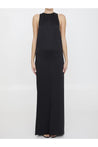 SAINT LAURENT-OUTLET-SALE-Crepe satin dress-ARCHIVIST