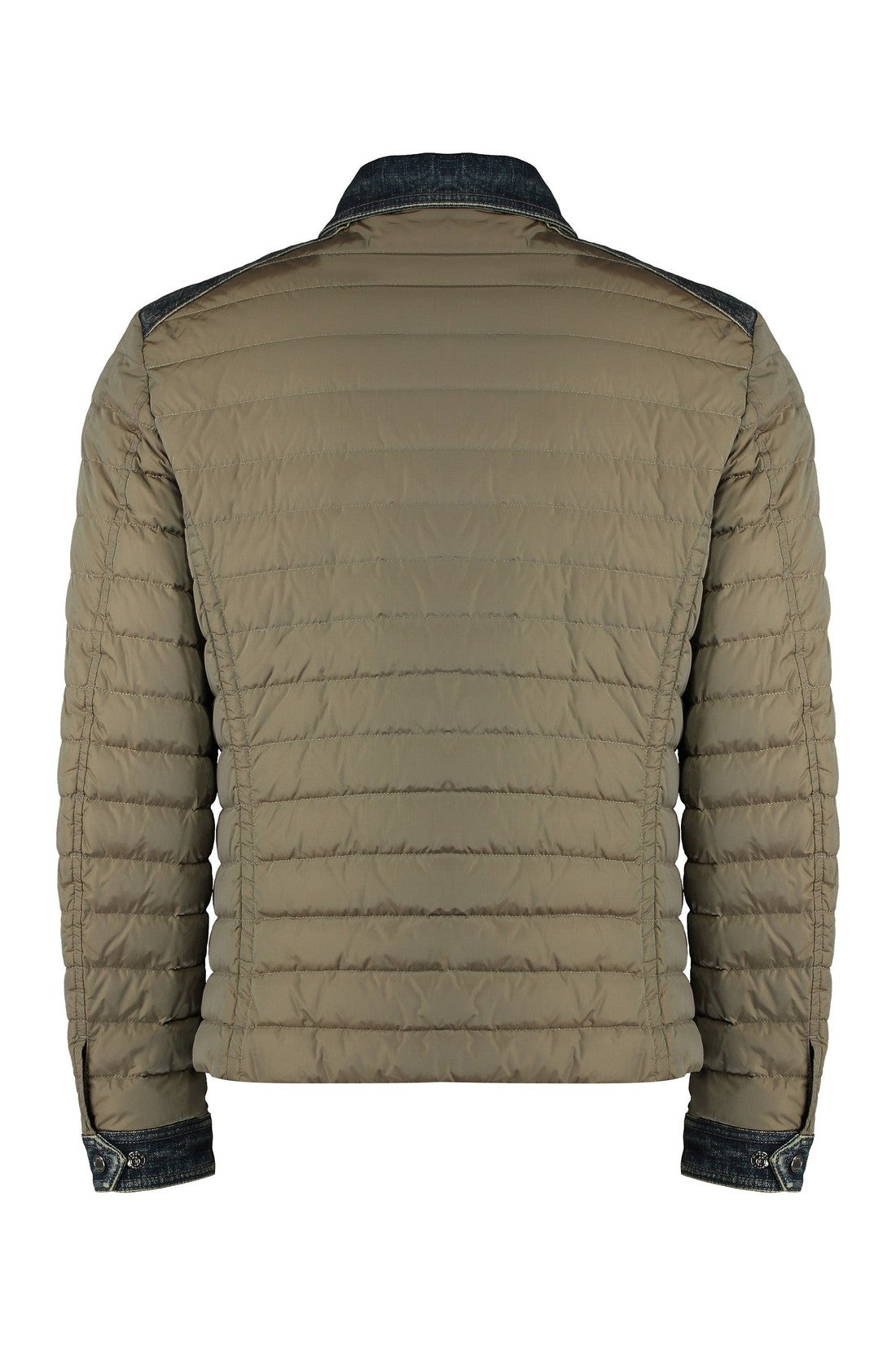 Moorer-OUTLET-SALE-Crespi Denim inserts down jacket-ARCHIVIST