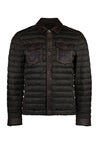 Moorer-OUTLET-SALE-Crespi leather inserts down jacket-ARCHIVIST