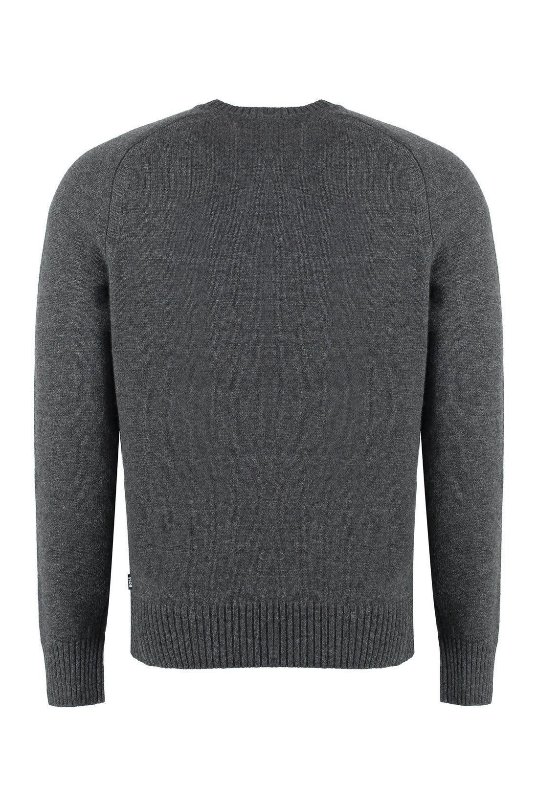 BOSS-OUTLET-SALE-Crew-neck cashmere sweater-ARCHIVIST