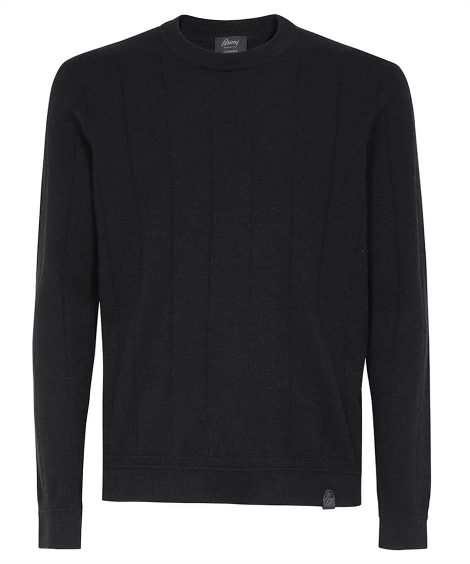 BRIONI-OUTLET-SALE-Crew-neck cashmere sweater-ARCHIVIST