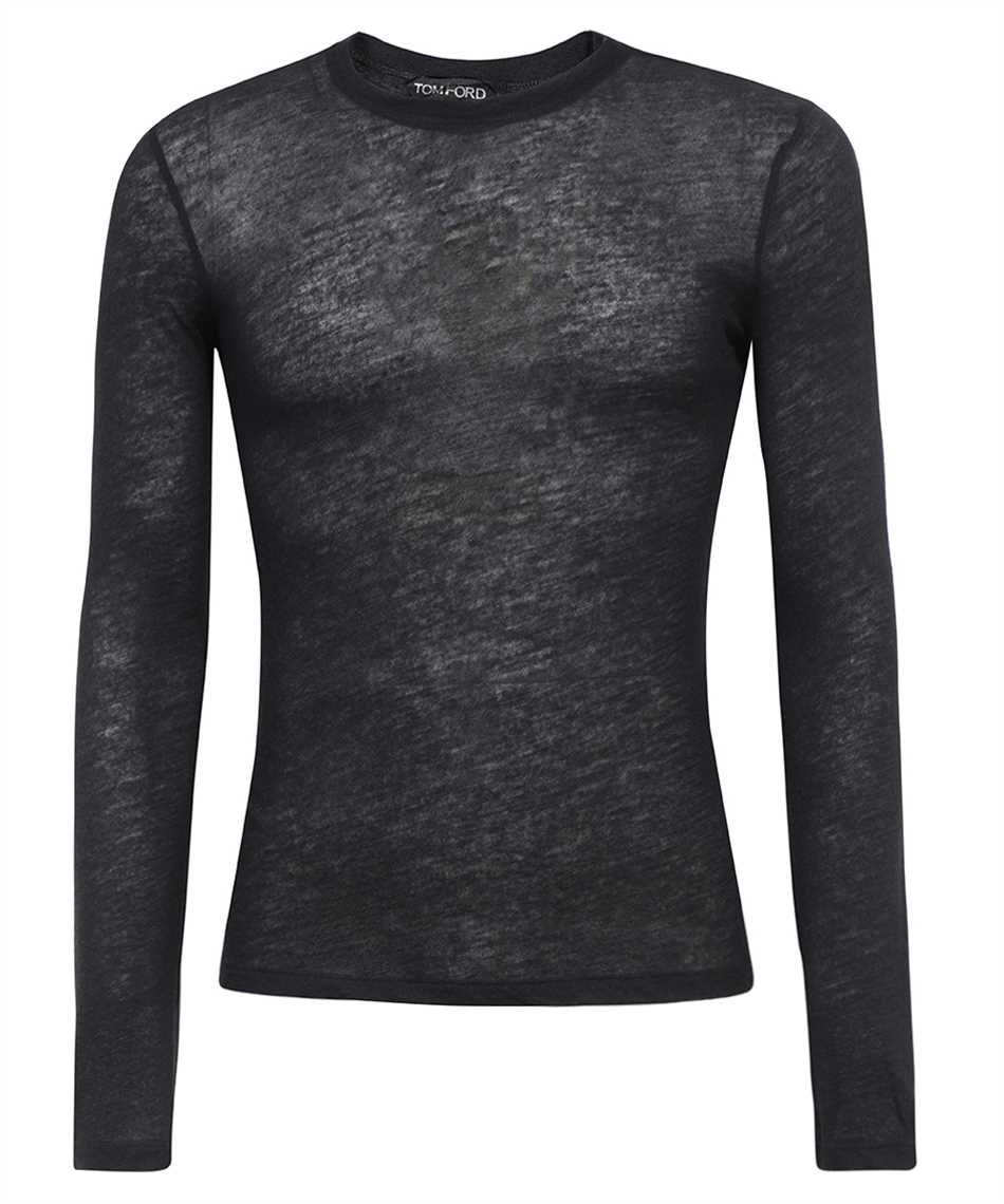 Tom Ford-OUTLET-SALE-Crew-neck cashmere sweater-ARCHIVIST