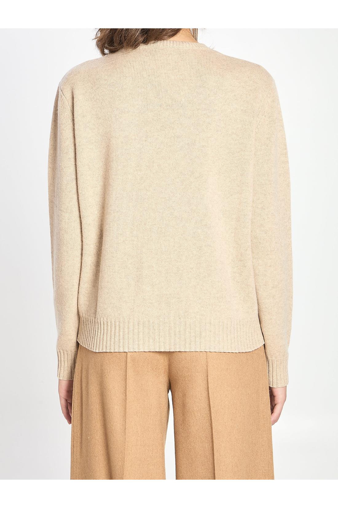 Max Mara-OUTLET-SALE-Crew neck sweater in cashmere-ARCHIVIST
