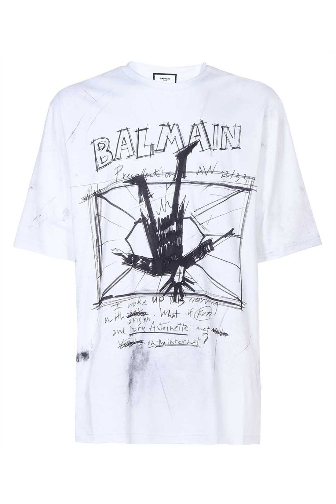 Balmain-OUTLET-SALE-Crew-neck t-shirt-ARCHIVIST