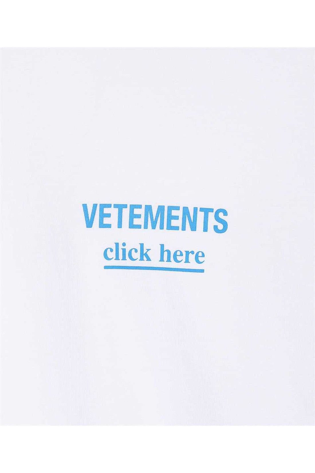 VETEMENTS-OUTLET-SALE-Crew-neck t-shirt-ARCHIVIST