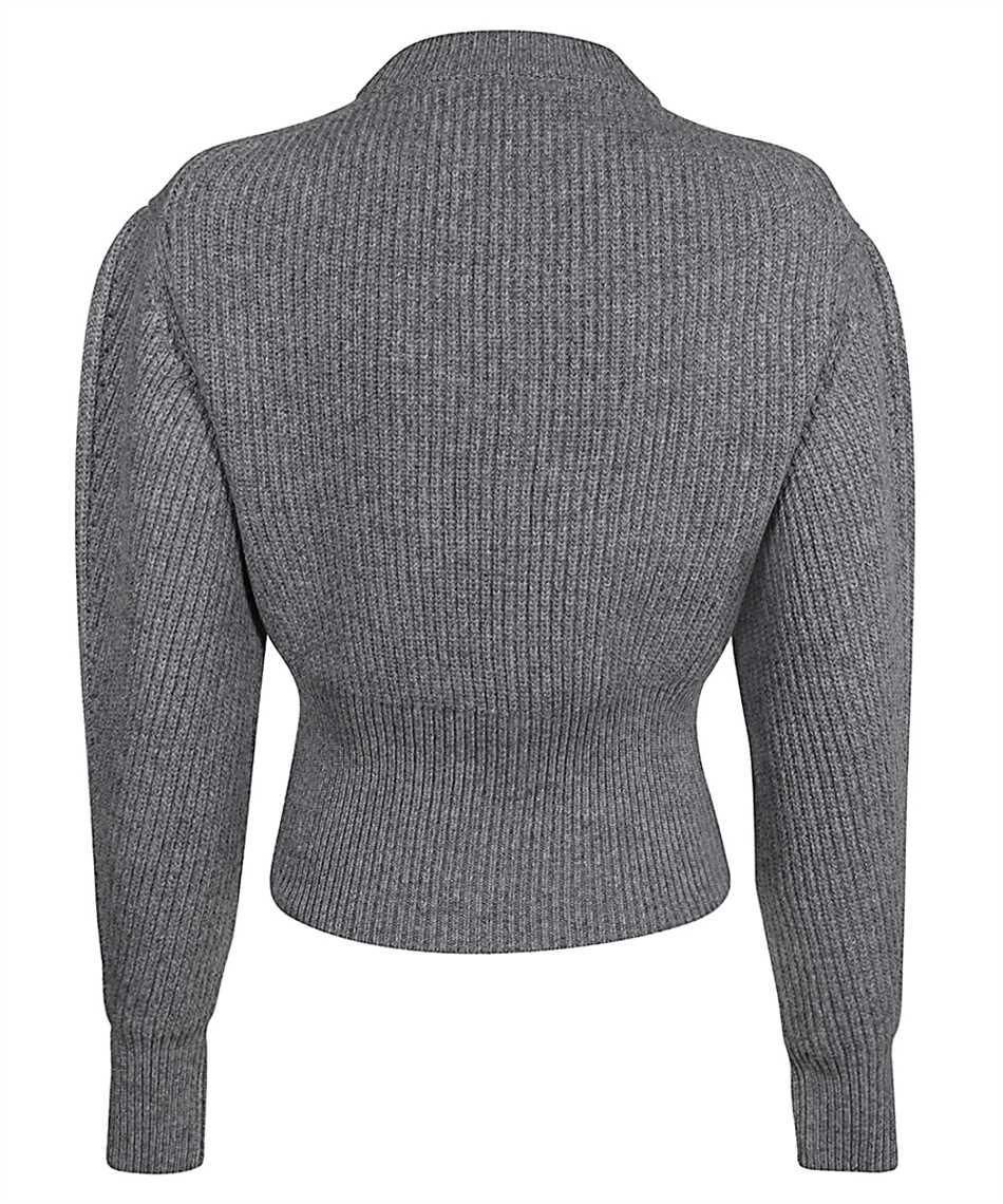 Alexander McQueen-OUTLET-SALE-Crew-neck wool sweater-ARCHIVIST