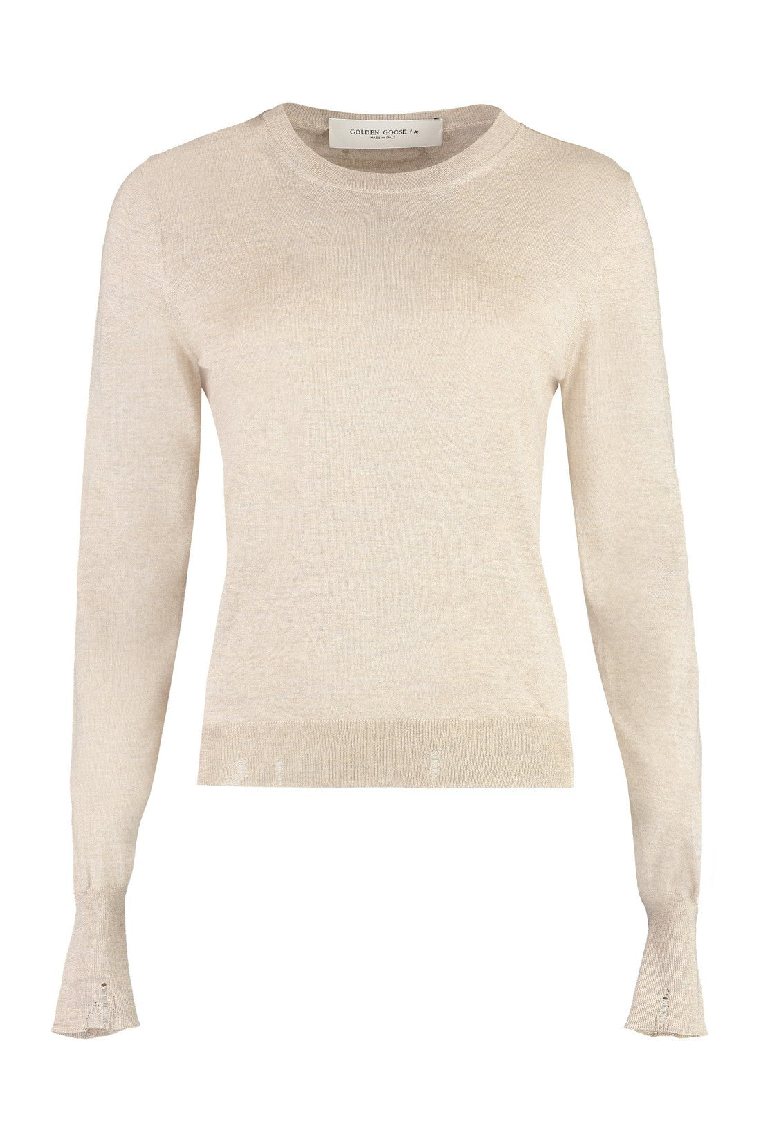 Golden Goose-OUTLET-SALE-Crew-neck wool sweater-ARCHIVIST