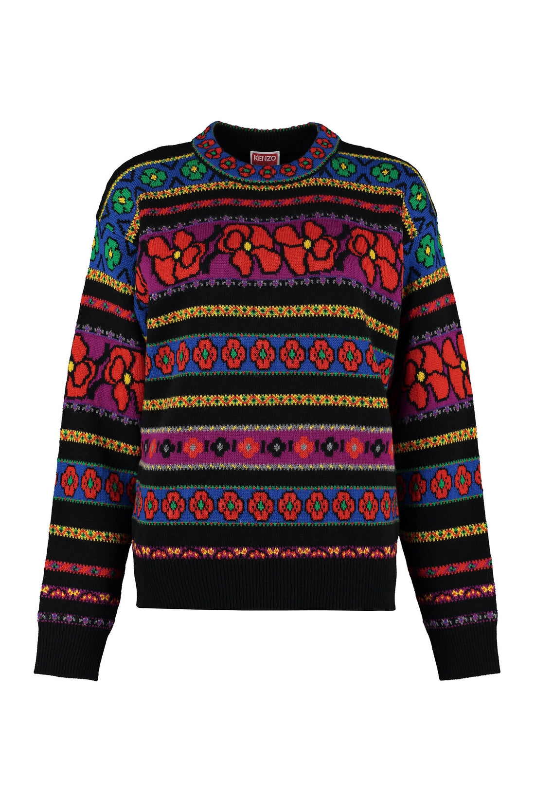 Kenzo-OUTLET-SALE-Crew-neck wool sweater-ARCHIVIST