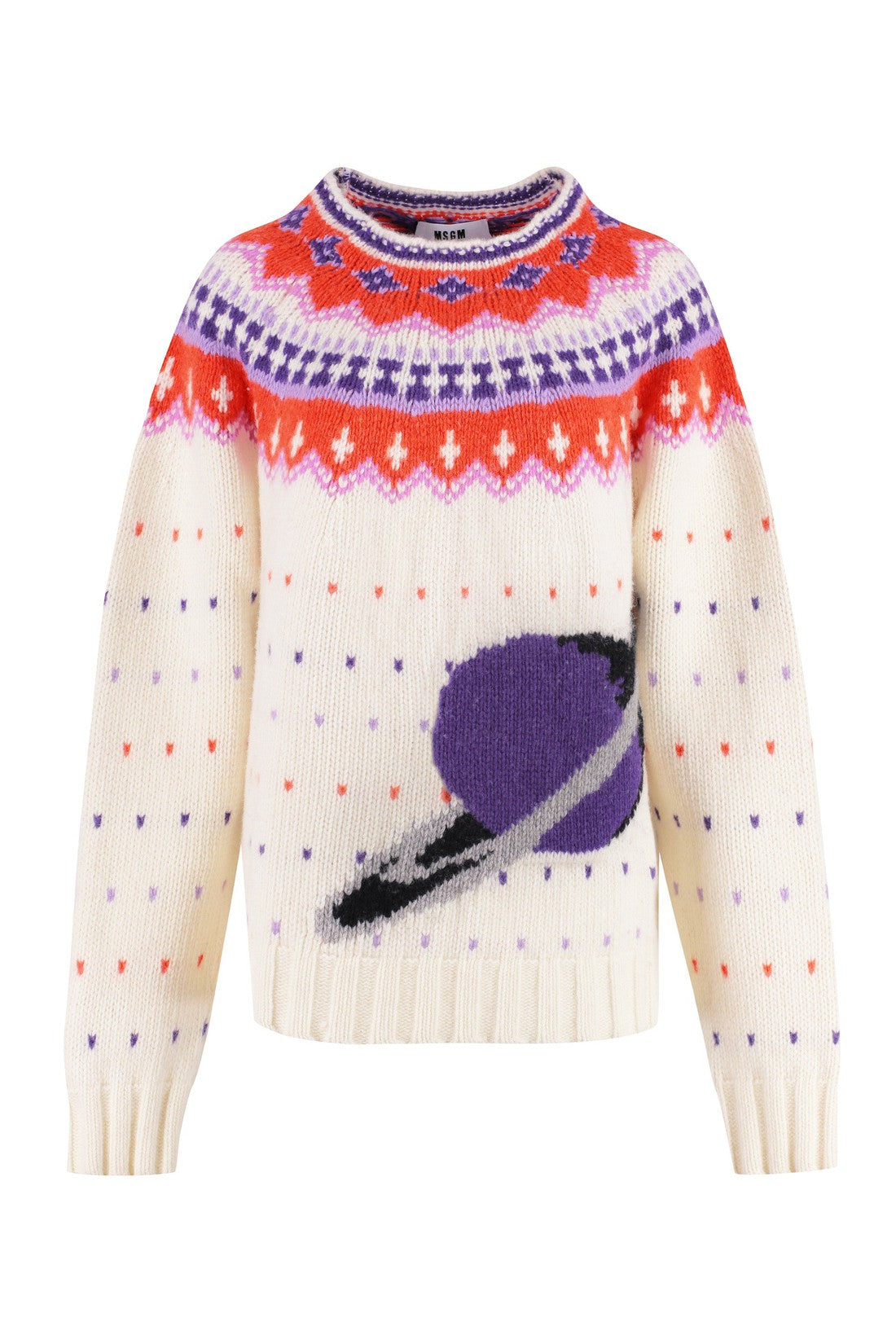 MSGM-OUTLET-SALE-Crew-neck wool sweater-ARCHIVIST
