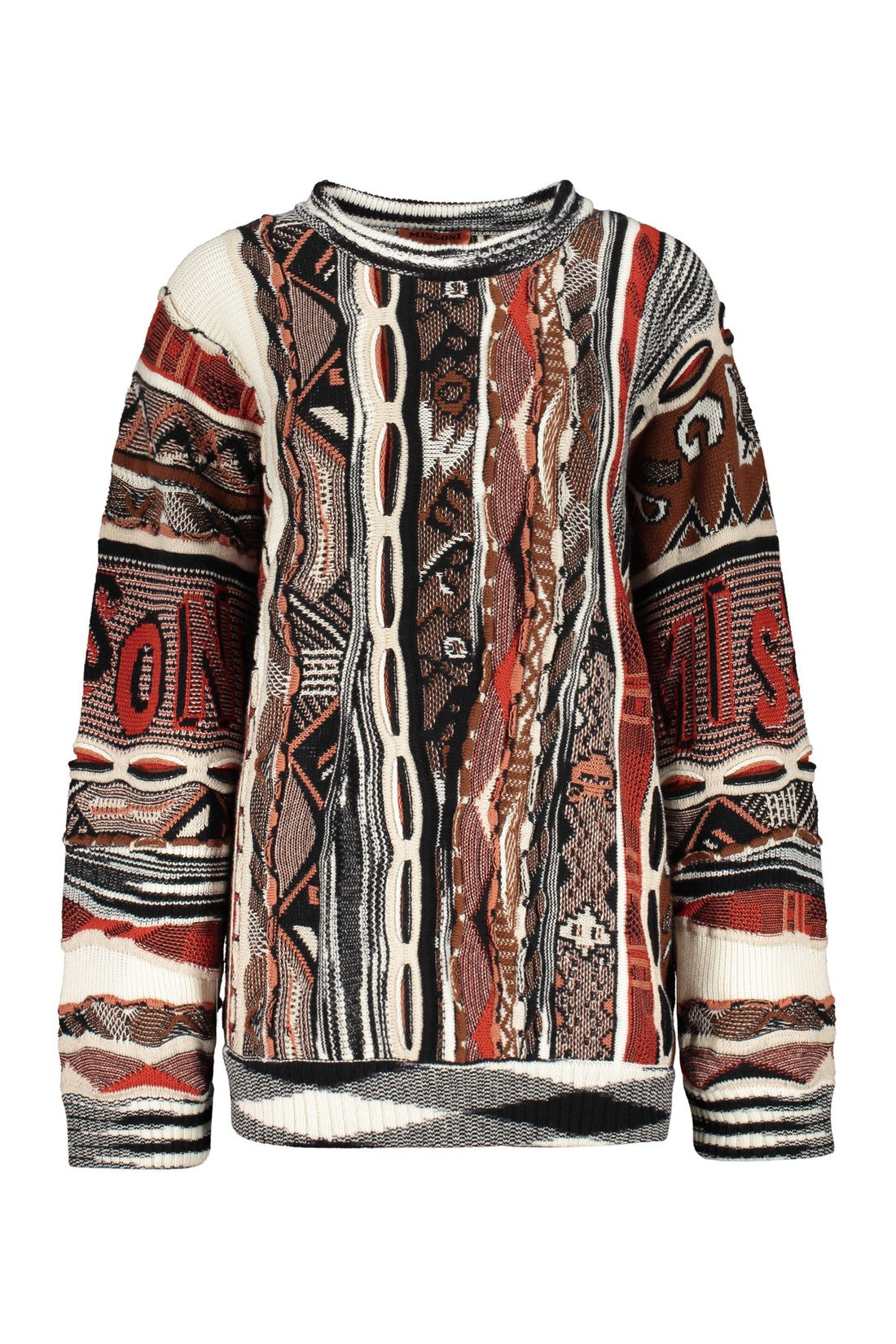 Missoni-OUTLET-SALE-Crew-neck wool sweater-ARCHIVIST