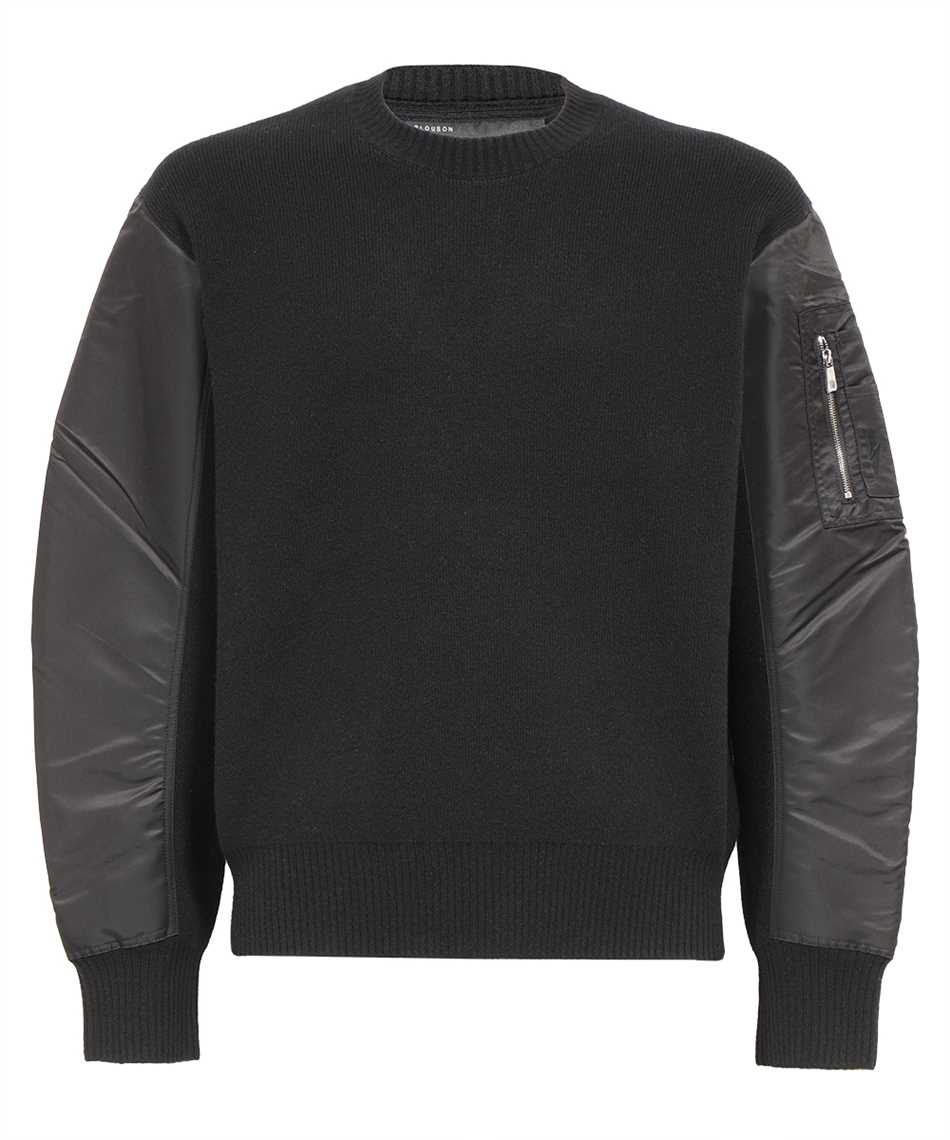 Neil Barrett-OUTLET-SALE-Crew-neck wool sweater-ARCHIVIST