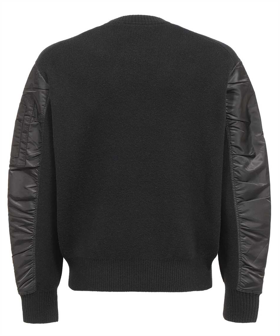 Neil Barrett-OUTLET-SALE-Crew-neck wool sweater-ARCHIVIST