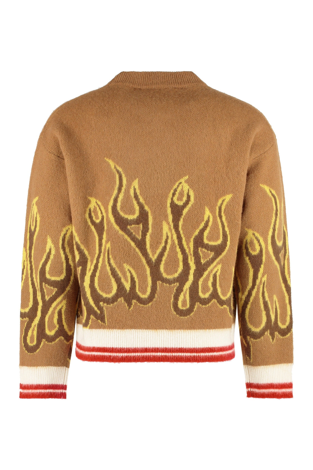 Palm Angels-OUTLET-SALE-Crew-neck wool sweater-ARCHIVIST