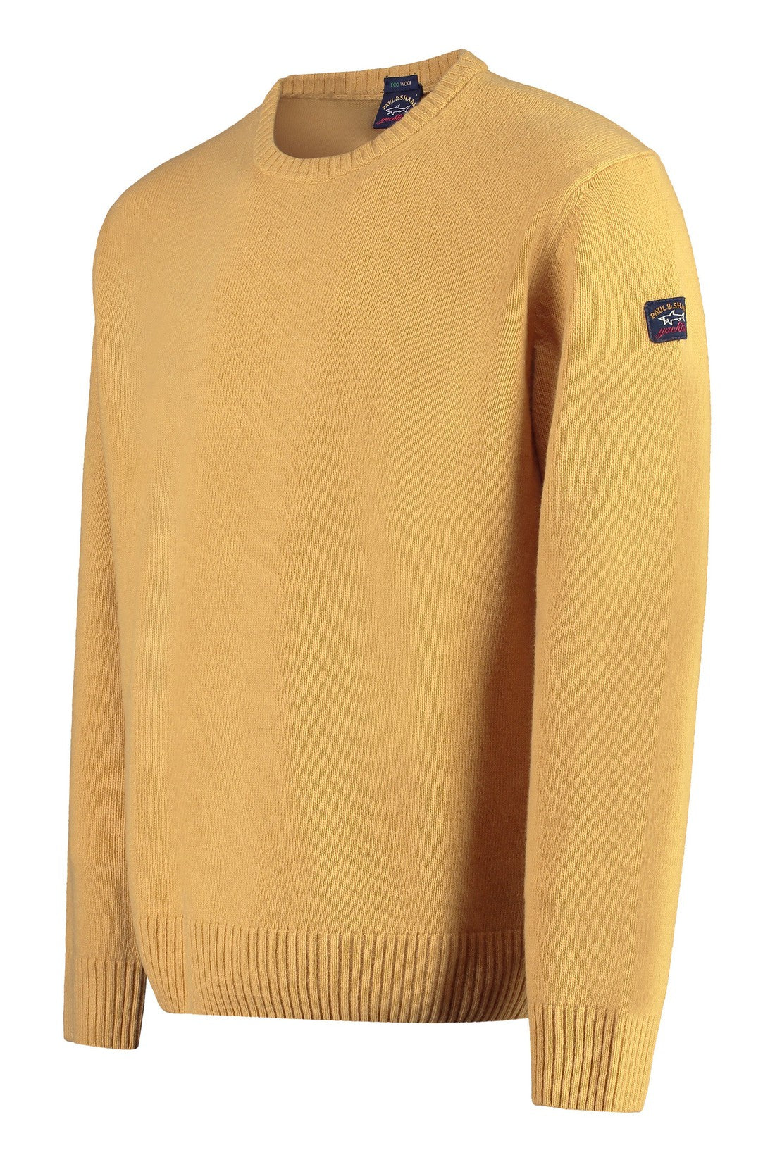 Piralo-OUTLET-SALE-Crew-neck wool sweater-ARCHIVIST