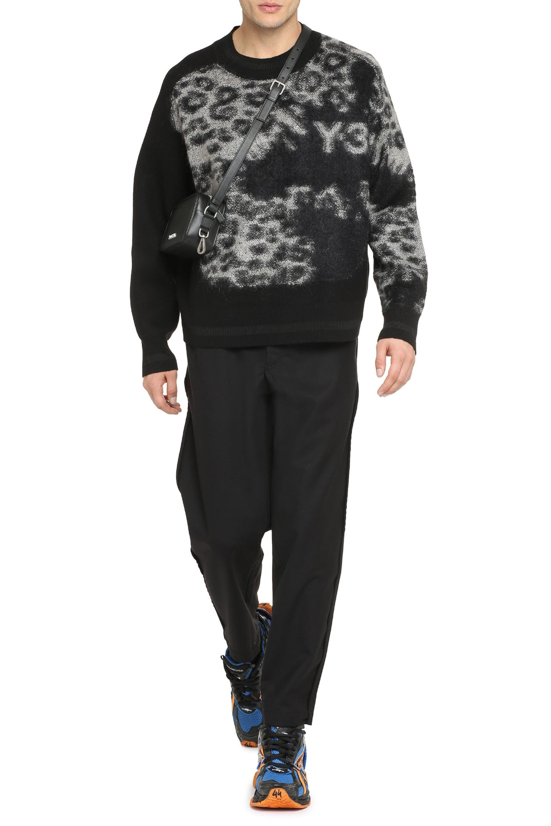 adidas Y-3-OUTLET-SALE-Crew-neck wool sweater-ARCHIVIST