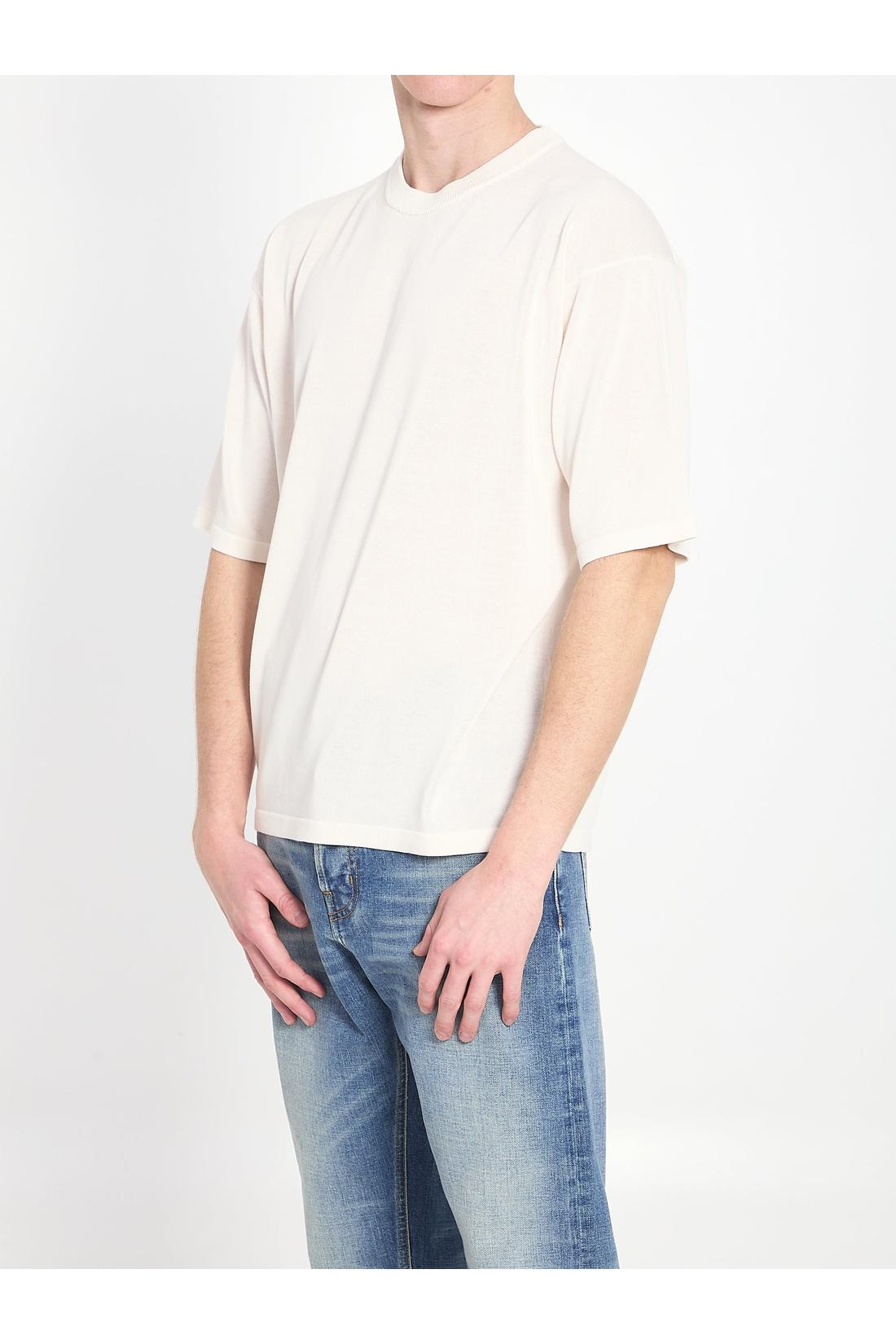 Crewneck T-shirt-Shirts-Roberto collina-ARCHIVIST