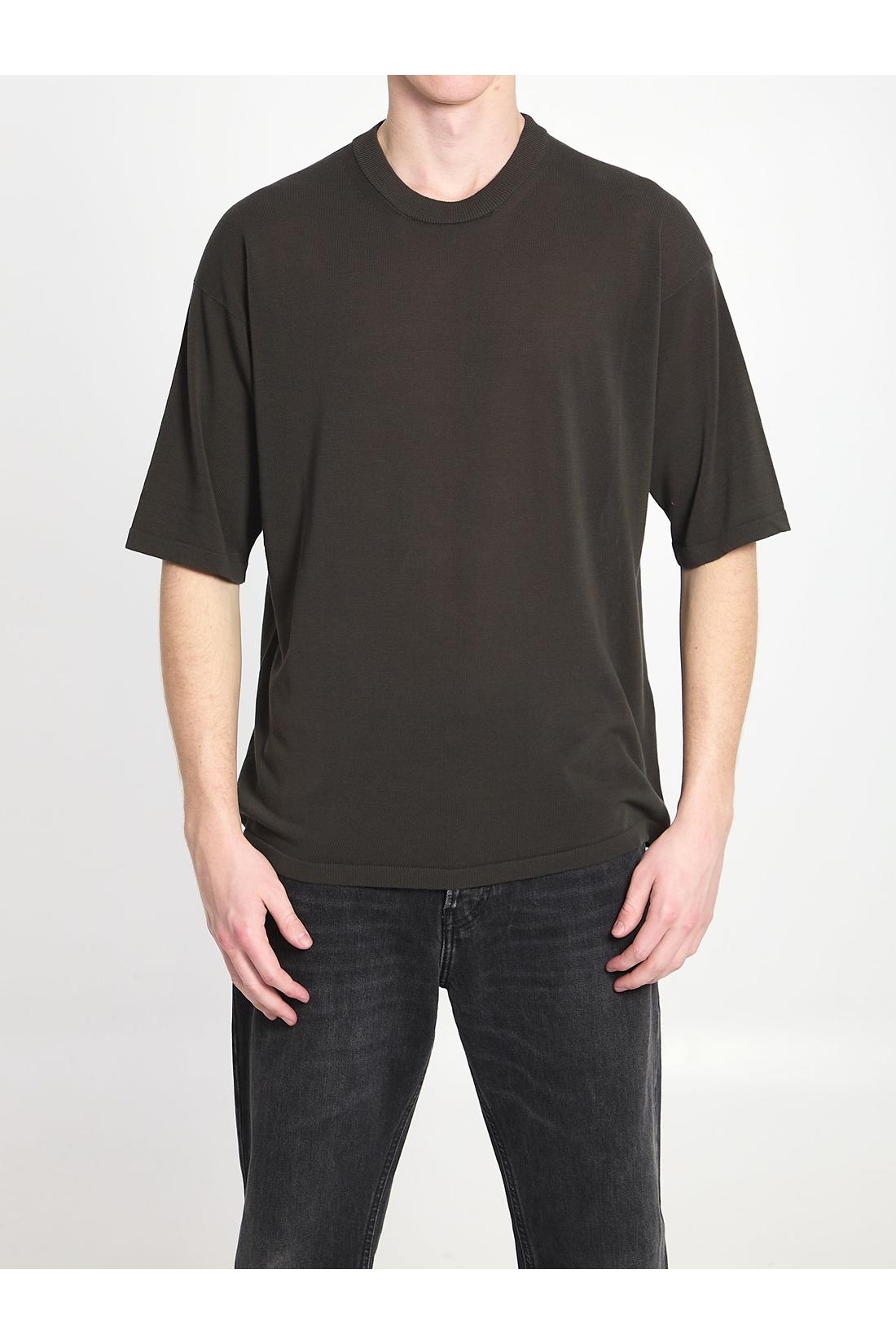 Crewneck T-shirt-Shirts-Roberto collina-46-BRAUN-ARCHIVIST