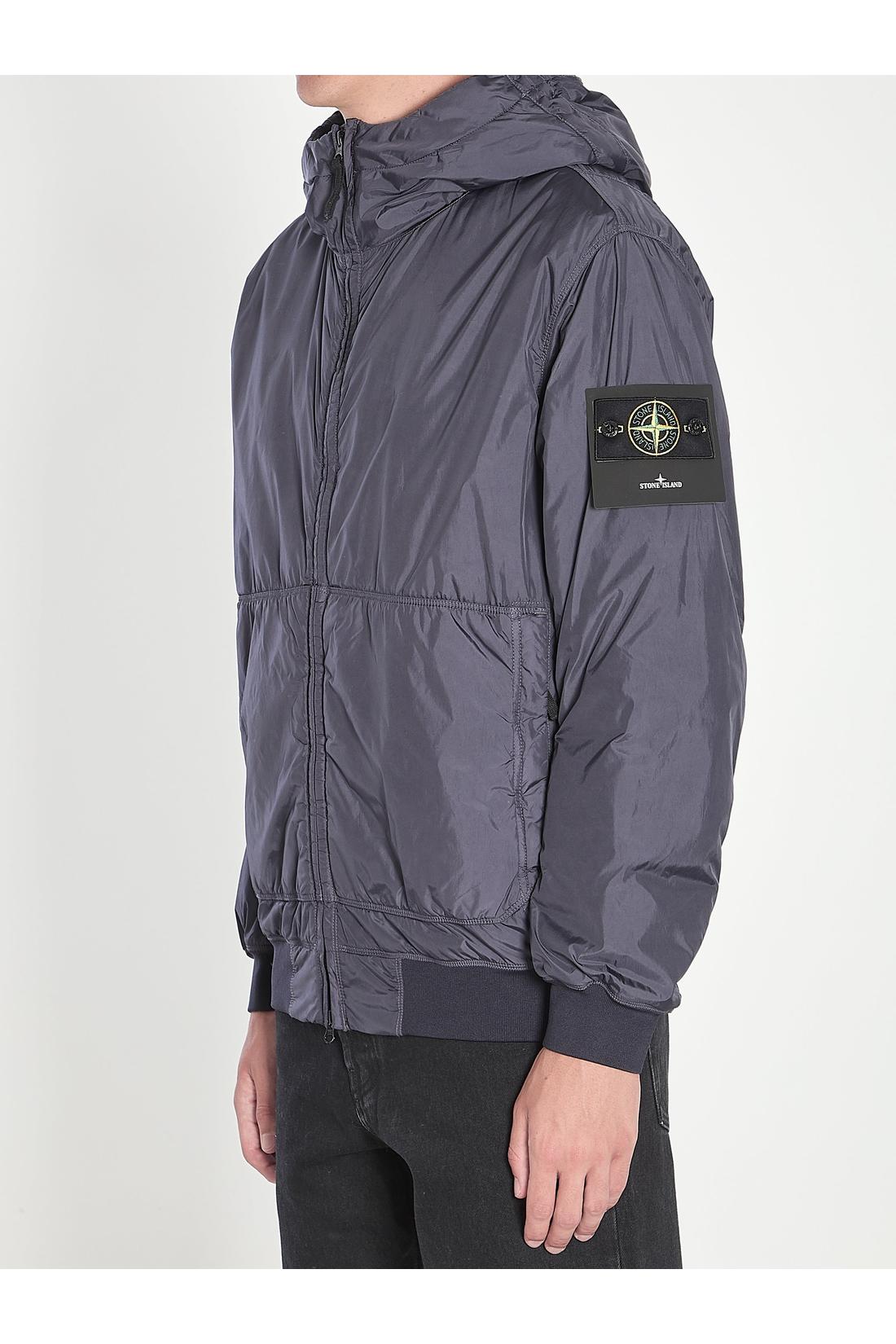 Stone Island-OUTLET-SALE-Crinkle Reps NY light puffer jacket-ARCHIVIST