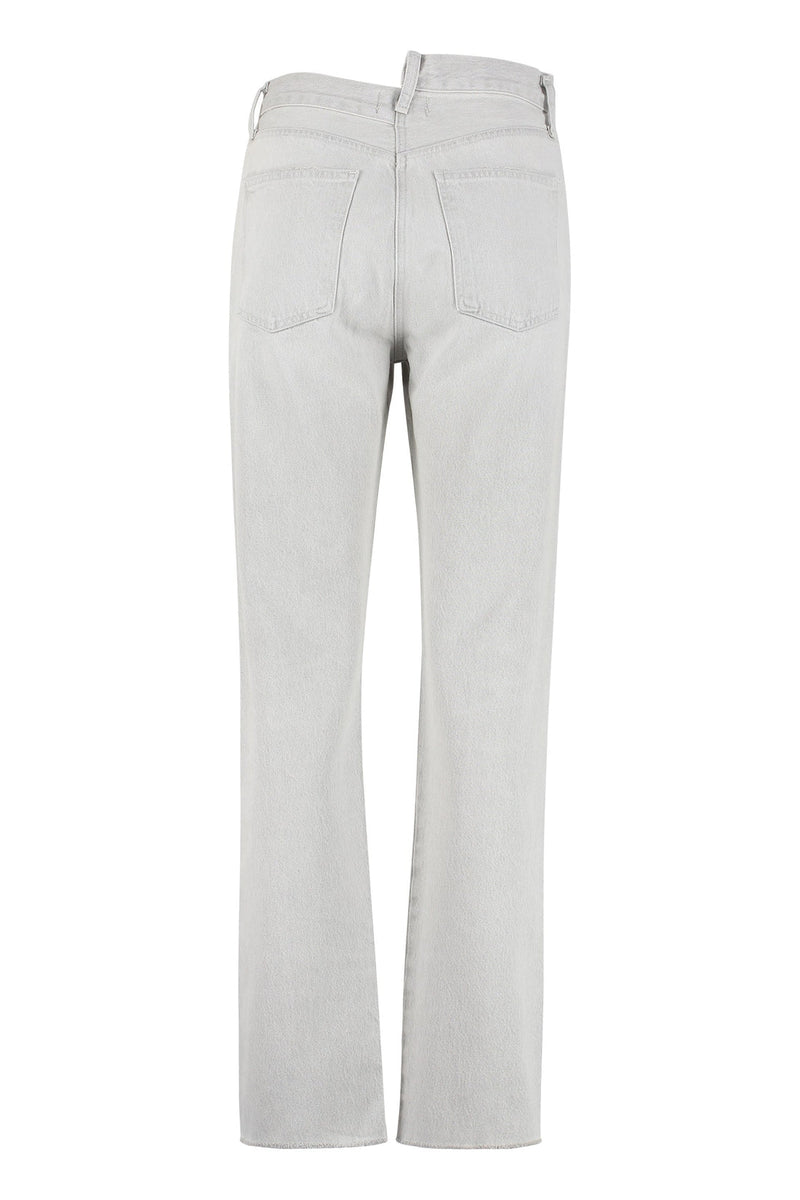 AGOLDE-OUTLET-SALE-Criss Cross straight leg jeans-ARCHIVIST