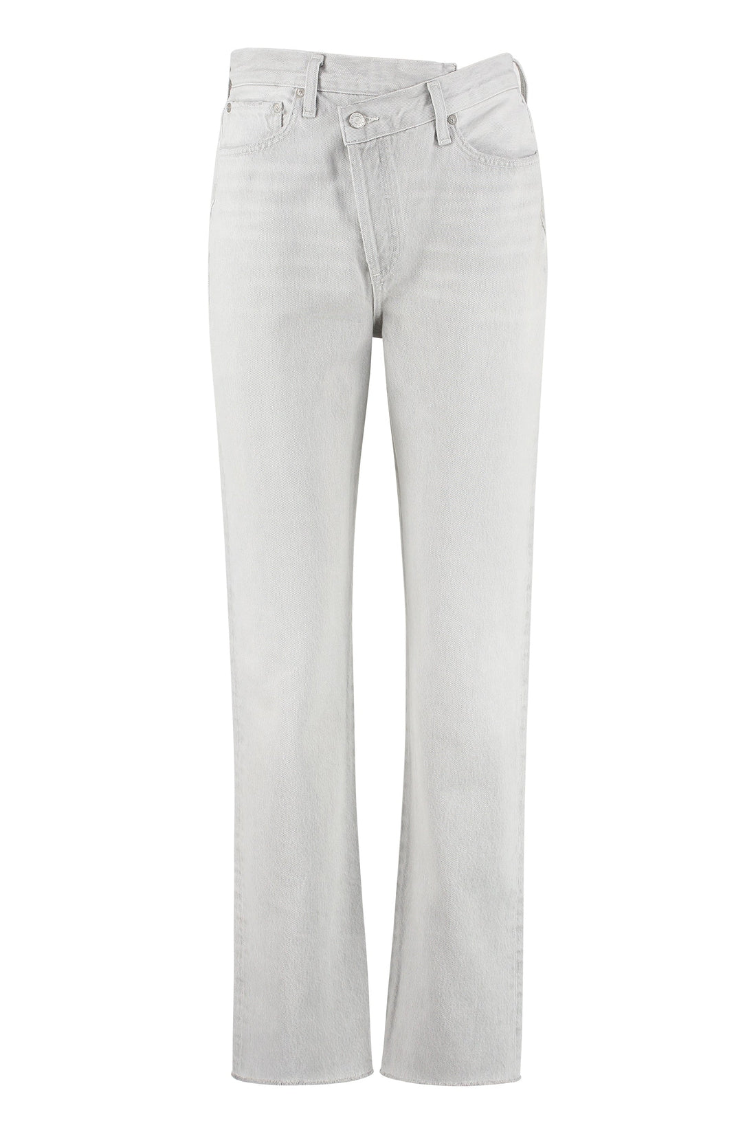 AGOLDE-OUTLET-SALE-Criss Cross straight leg jeans-ARCHIVIST