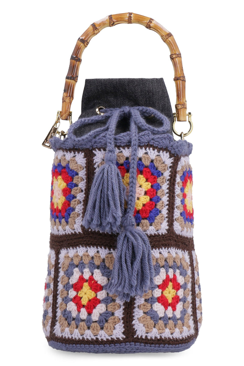 La Milanesa-OUTLET-SALE-Crochet bucket bag-ARCHIVIST