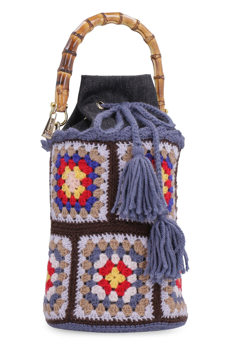 La Milanesa-OUTLET-SALE-Crochet bucket bag-ARCHIVIST