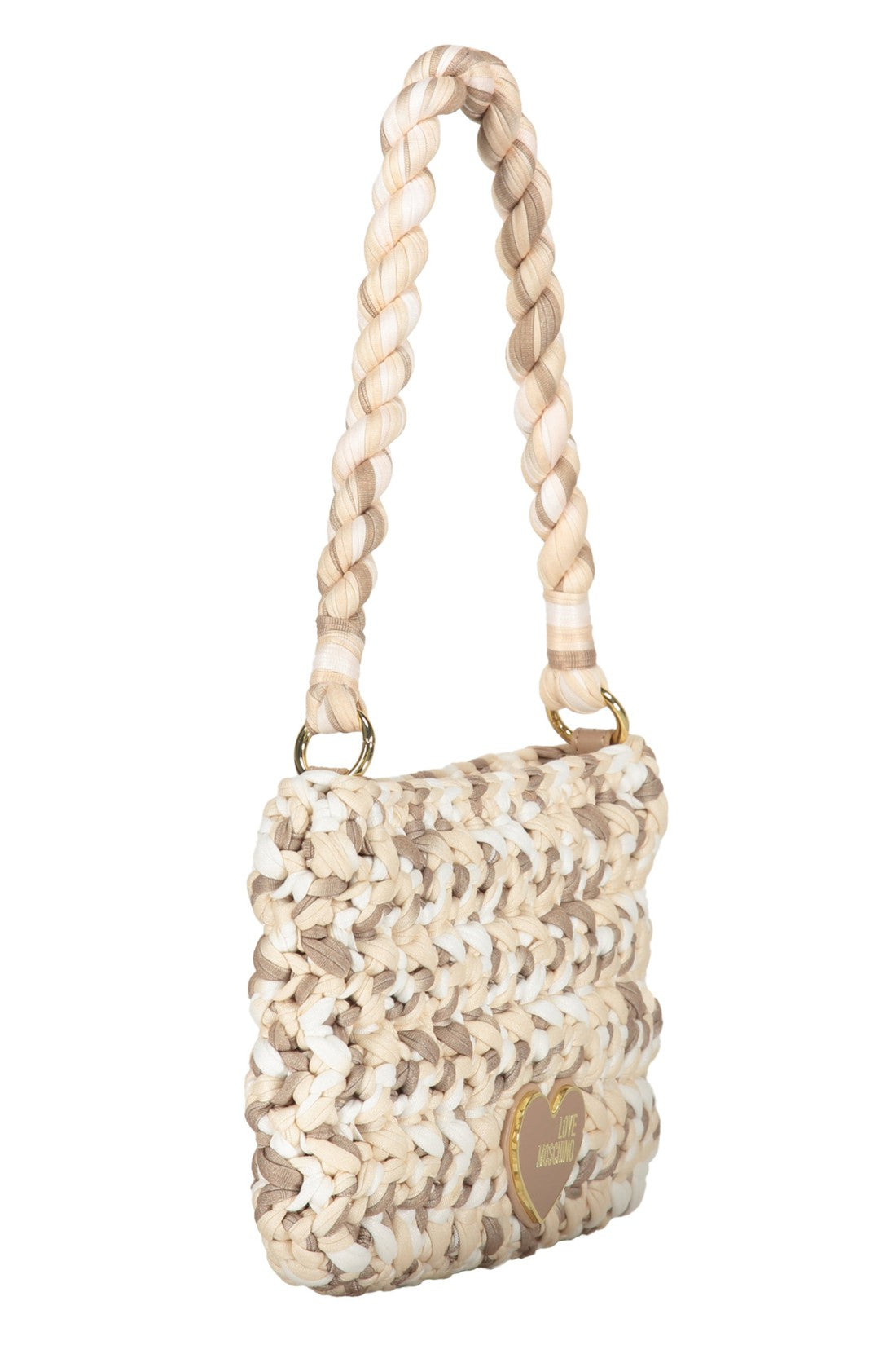 Love Moschino-OUTLET-SALE-Crochet-knit shoulder bag-ARCHIVIST