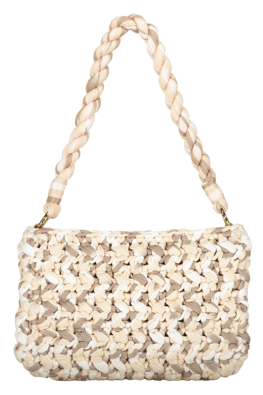 Love Moschino-OUTLET-SALE-Crochet-knit shoulder bag-ARCHIVIST