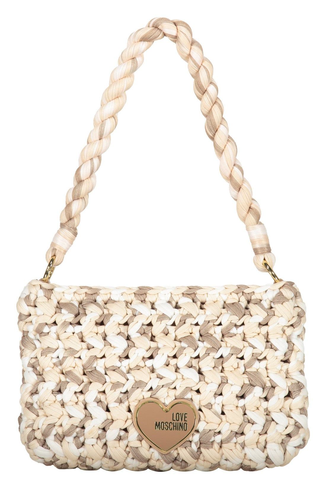 Love Moschino-OUTLET-SALE-Crochet-knit shoulder bag-ARCHIVIST