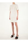 BOTTEGA VENETA-OUTLET-SALE-Crochet white dress-ARCHIVIST