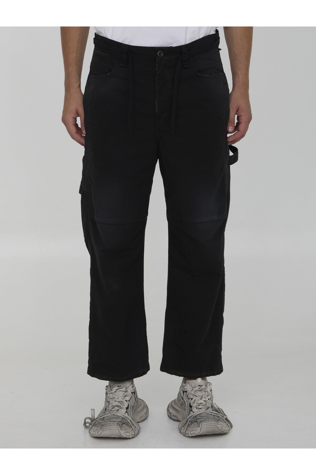 BALENCIAGA-OUTLET-SALE-Cropped Skater pants-ARCHIVIST