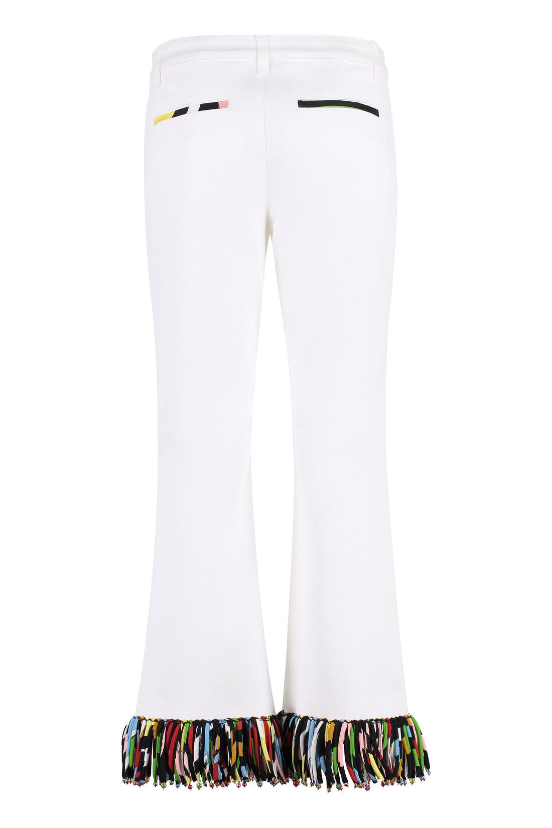 Emilio Pucci-OUTLET-SALE-Cropped flared trousers-ARCHIVIST