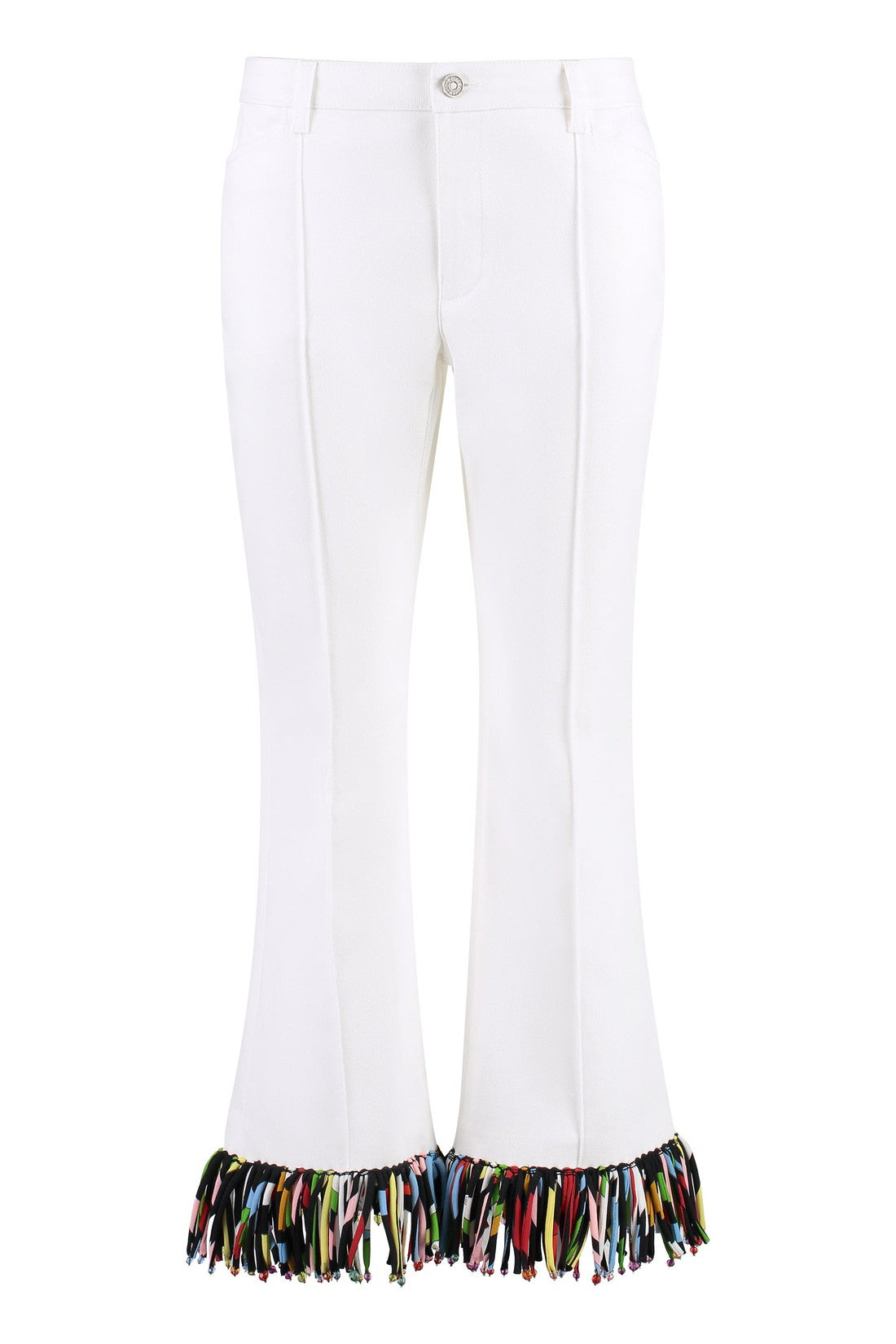 Emilio Pucci-OUTLET-SALE-Cropped flared trousers-ARCHIVIST