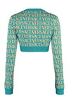 Versace-OUTLET-SALE-Cropped-length knitted cardigan-ARCHIVIST