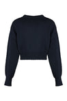 Yves Salomon-OUTLET-SALE-Cropped-length knitted cardigan-ARCHIVIST