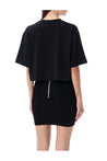 BALMAIN-OUTLET-SALE-Cropped logo t-shirt-ARCHIVIST