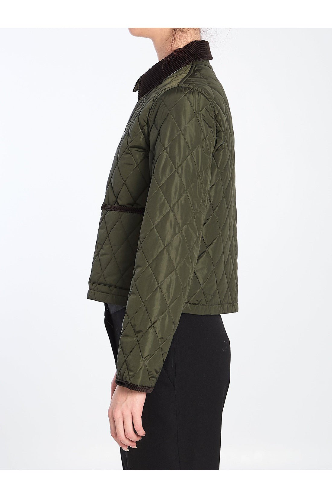 Burberry-OUTLET-SALE-Cropped quilted jacket-ARCHIVIST