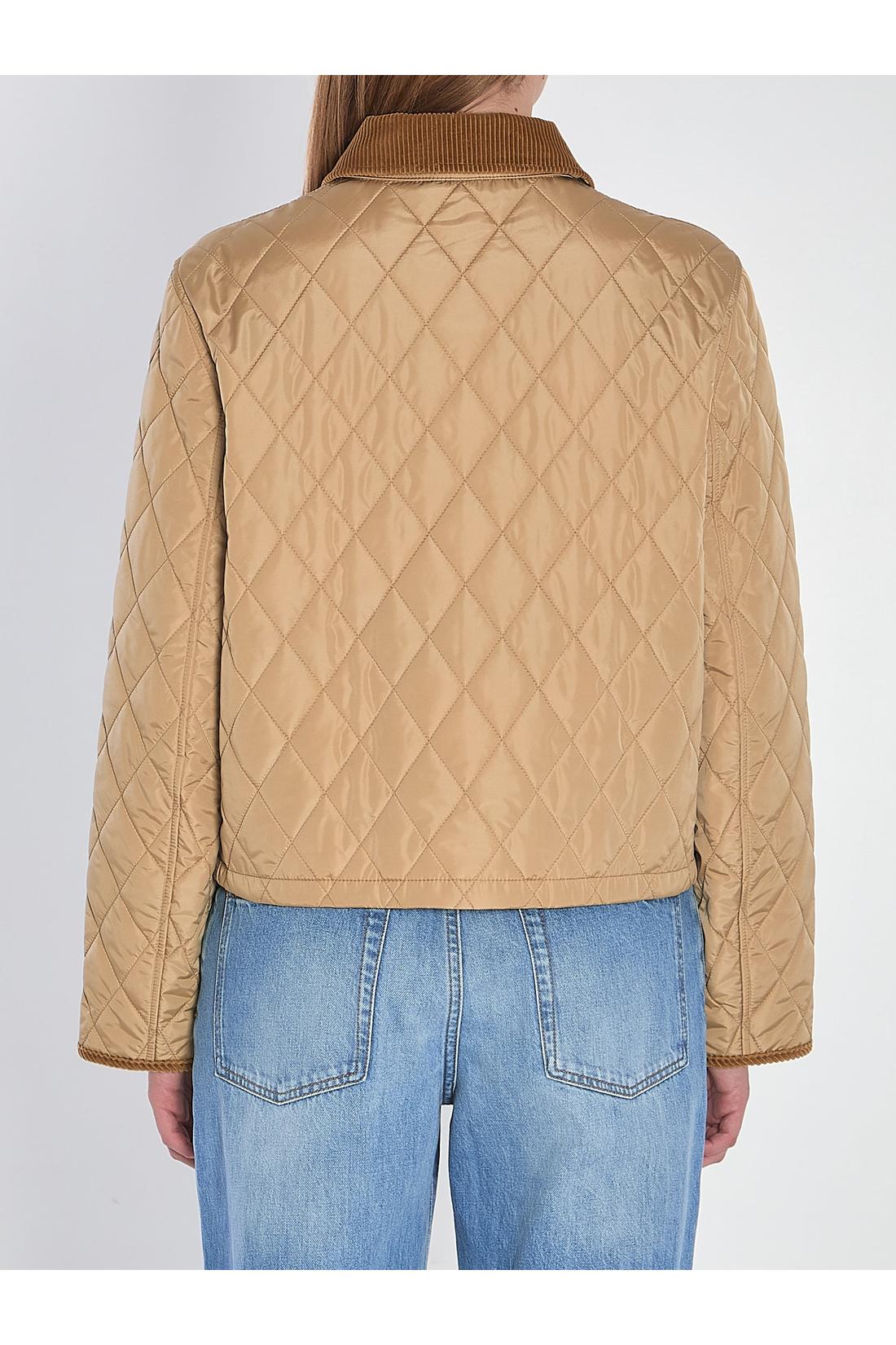 Burberry-OUTLET-SALE-Cropped quilted jacket-ARCHIVIST