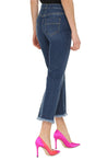 Elisabetta Franchi-OUTLET-SALE-Cropped slim fit jeans-ARCHIVIST