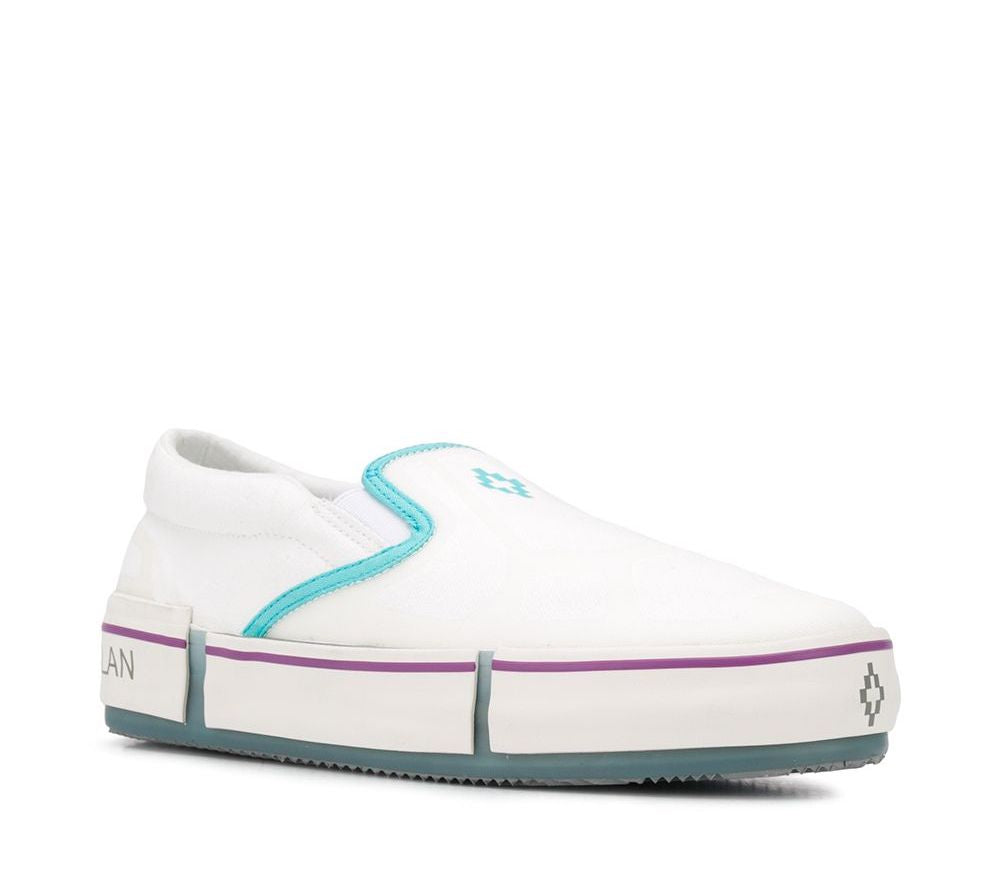 Marcelo Burlon-OUTLET-SALE-Cross Vulcanized Slip-On Sneakers-ARCHIVIST