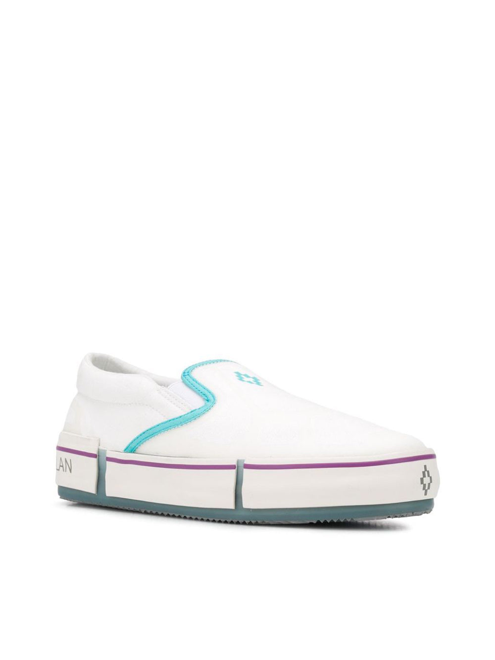 Marcelo Burlon-OUTLET-SALE-Cross Vulcanized Slip-On Sneakers-ARCHIVIST