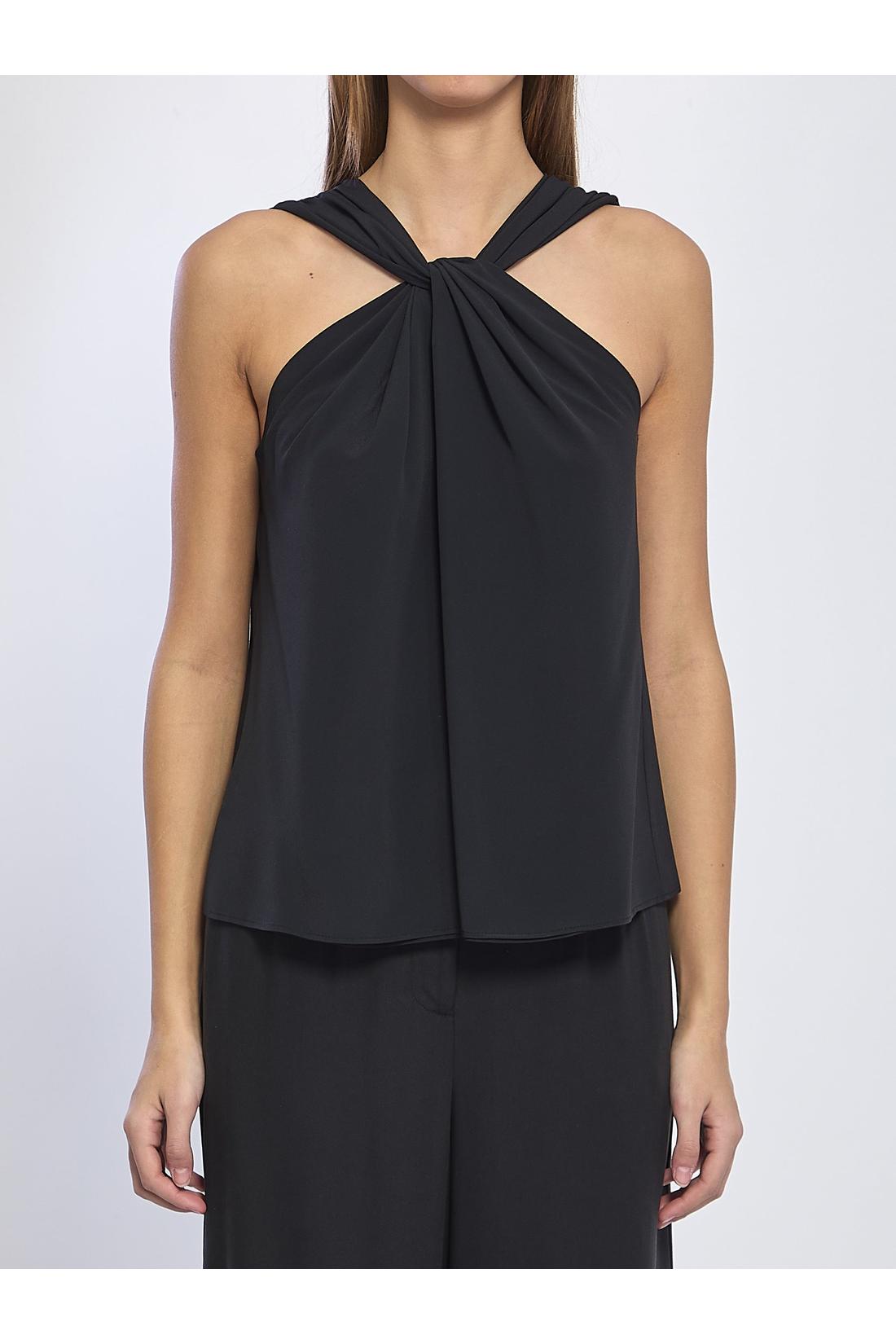 Federica Tosi-OUTLET-SALE-Crossed knot top-ARCHIVIST