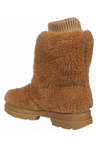 Max Mara-OUTLET-SALE-Ctanith Teddy fabric boots-ARCHIVIST