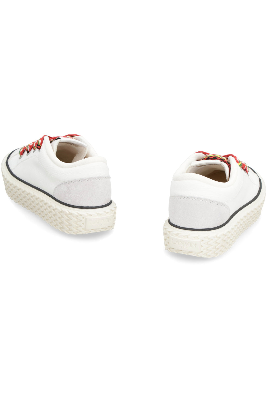 Lanvin-OUTLET-SALE-Curbies canvas sneakers-ARCHIVIST