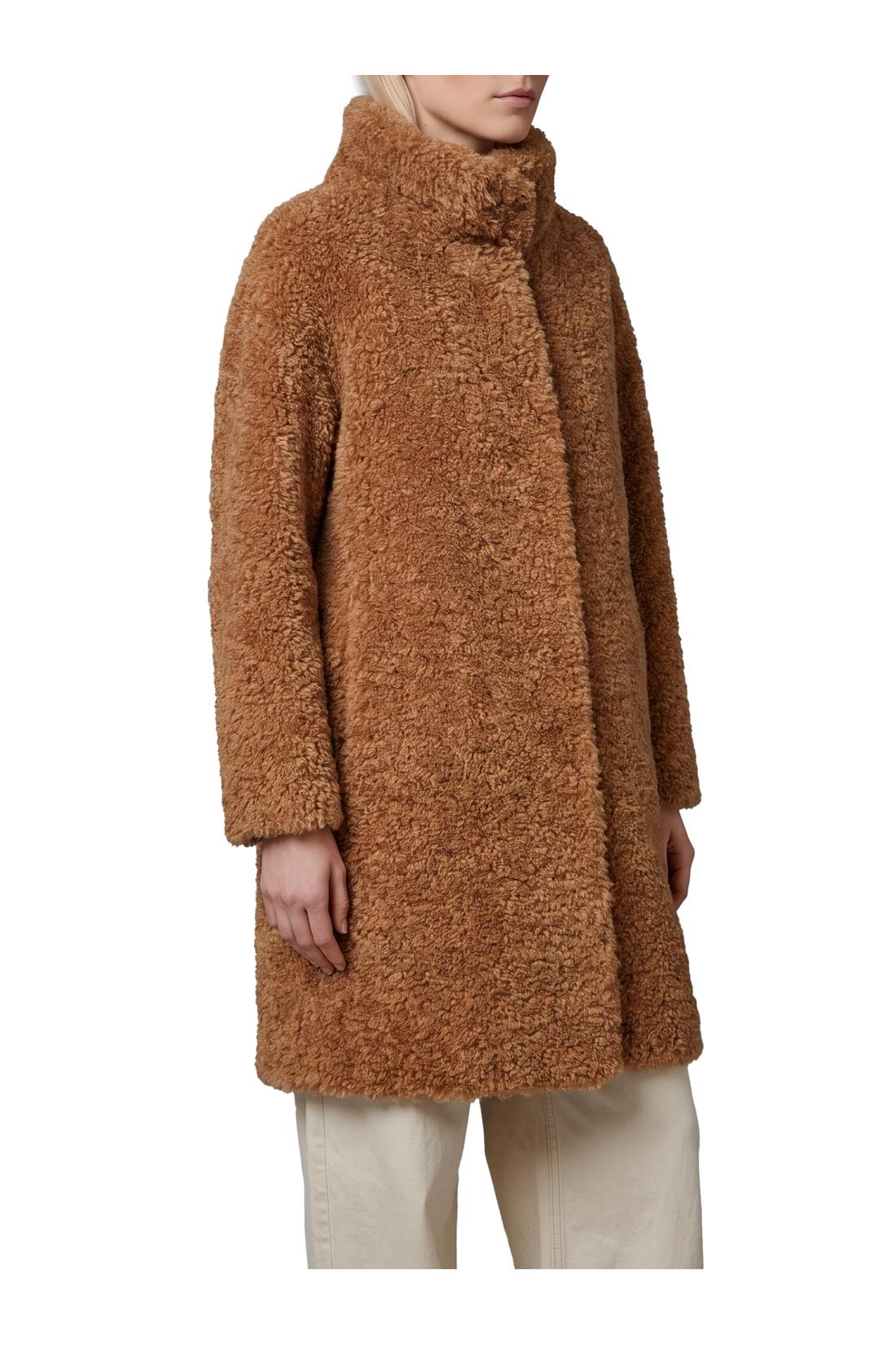Herno-OUTLET-SALE-Curly faux fur coat-ARCHIVIST